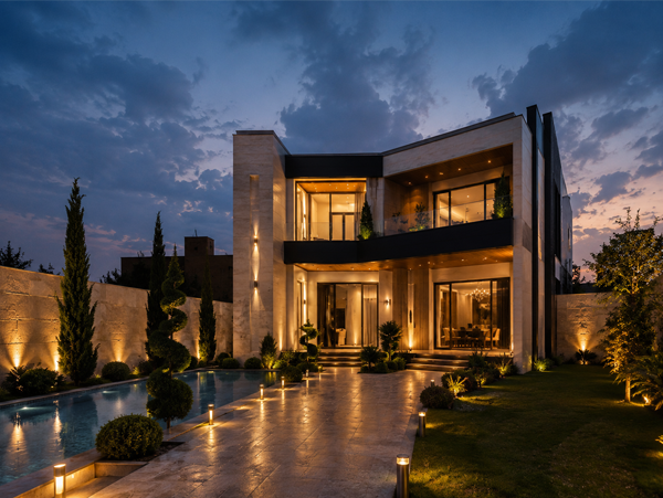 ویلای مدرن در پردیسان